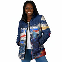 Personalized Cape Verde Blue Sharks Padded Jacket Giant Spirit African Football 2026 Mascot