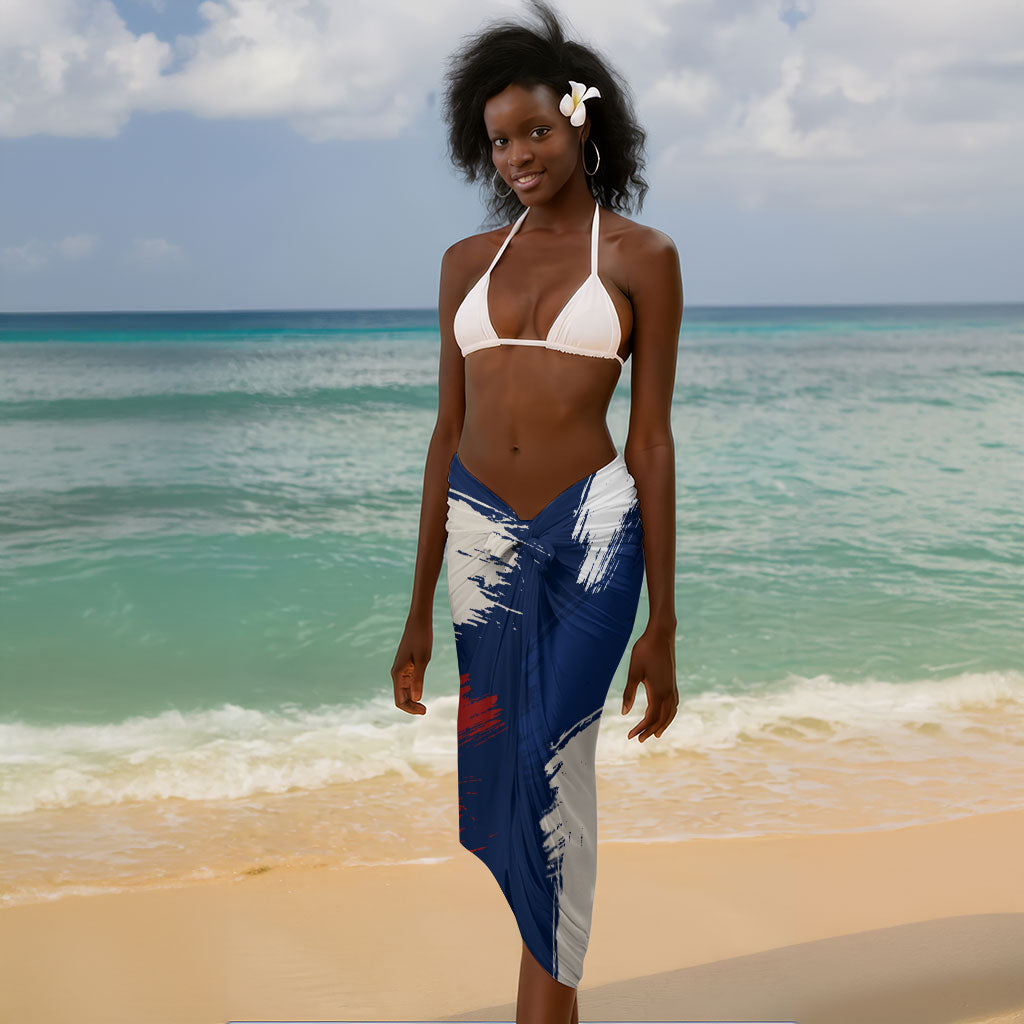 Personalized Cape Verde Blue Sharks Sarong Giant Spirit African Football 2026 Mascot