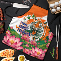 India Proud Free Fearless Apron Bengal Tiger Military Soldier Jets Art
