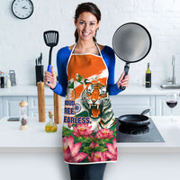 India Proud Free Fearless Apron Bengal Tiger Military Soldier Jets Art