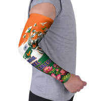 India Proud Free Fearless Arm Sleeves Bengal Tiger Military Soldier Jets Art