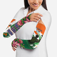 India Proud Free Fearless Arm Sleeves Bengal Tiger Military Soldier Jets Art