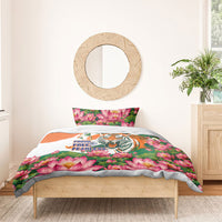 India Proud Free Fearless Bedding Set Bengal Tiger Military Soldier Jets Art