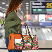 India Proud Free Fearless Travel Bag Bengal Tiger Military Soldier Jets Art