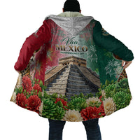 Viva Mexico Independence Day Cloak Sombrero Jaguar Mayan Pyramid Fireworks