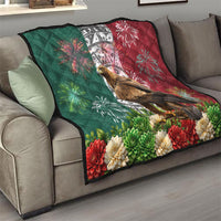 Viva Mexico Independence Day Quilt Golden Eagle Angel Aztec Pattern
