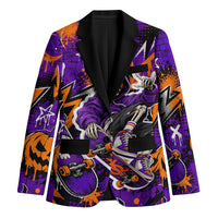Halloween Skeleton Skateboarder Blazer Graffiti Ghost Pumpkin Streetwear Graphic
