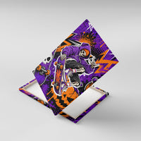 Halloween Skeleton Skateboarder Canvas Wall Art Graffiti Ghost Pumpkin Streetwear Graphic