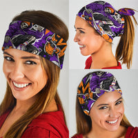 Halloween Skeleton Skateboarder Neck Gaiter Graffiti Ghost Pumpkin Streetwear Graphic