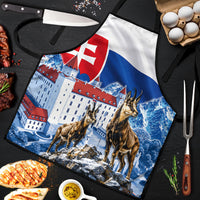 Slovakia Where Eagles Fly Apron Bratislava Castle Chamois Eagle Patriotism