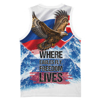 Slovakia Where Eagles Fly Basketball Jersey Bratislava Castle Chamois Eagle Patriotism