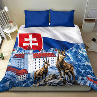 Slovakia Where Eagles Fly Bedding Set Bratislava Castle Chamois Eagle Patriotism