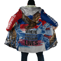 Slovakia Where Eagles Fly Cloak Bratislava Castle Chamois Eagle Patriotism