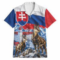 Slovakia Where Eagles Fly Hawaiian Shirt Bratislava Castle Chamois Eagle Patriotism