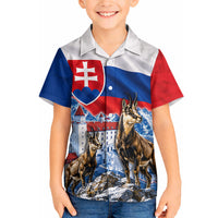Slovakia Where Eagles Fly Hawaiian Shirt Bratislava Castle Chamois Eagle Patriotism