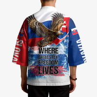 Slovakia Where Eagles Fly Kimono Bratislava Castle Chamois Eagle Patriotism