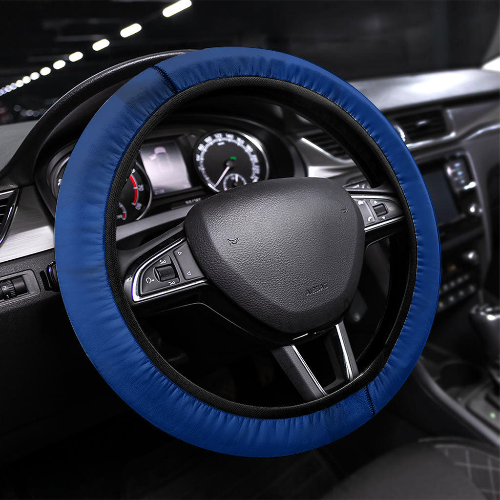 Slovakia Where Eagles Fly Steering Wheel Cover Bratislava Castle Chamois Eagle Patriotism