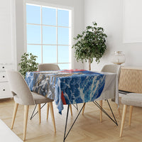 Slovakia Where Eagles Fly Tablecloth Bratislava Castle Chamois Eagle Patriotism