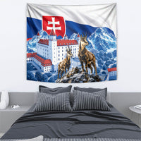Slovakia Where Eagles Fly Tapestry Bratislava Castle Chamois Eagle Patriotism