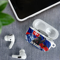Slovakia Military Freedom AirPods Case Fighter Jets Soldier Eagle Mountain