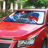 Slovakia Military Freedom Auto Sun Shade Fighter Jets Soldier Eagle Mountain