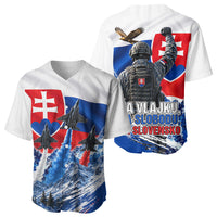 Slovakia Military Freedom Baseball Jersey Fighter Jets Soldier Eagle Mountain