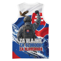 Slovakia Military Freedom Basketball Jersey Fighter Jets Soldier Eagle Mountain