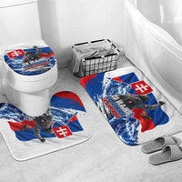 Slovakia Military Freedom Bathroom Set Fighter Jets Soldier Eagle Mountain