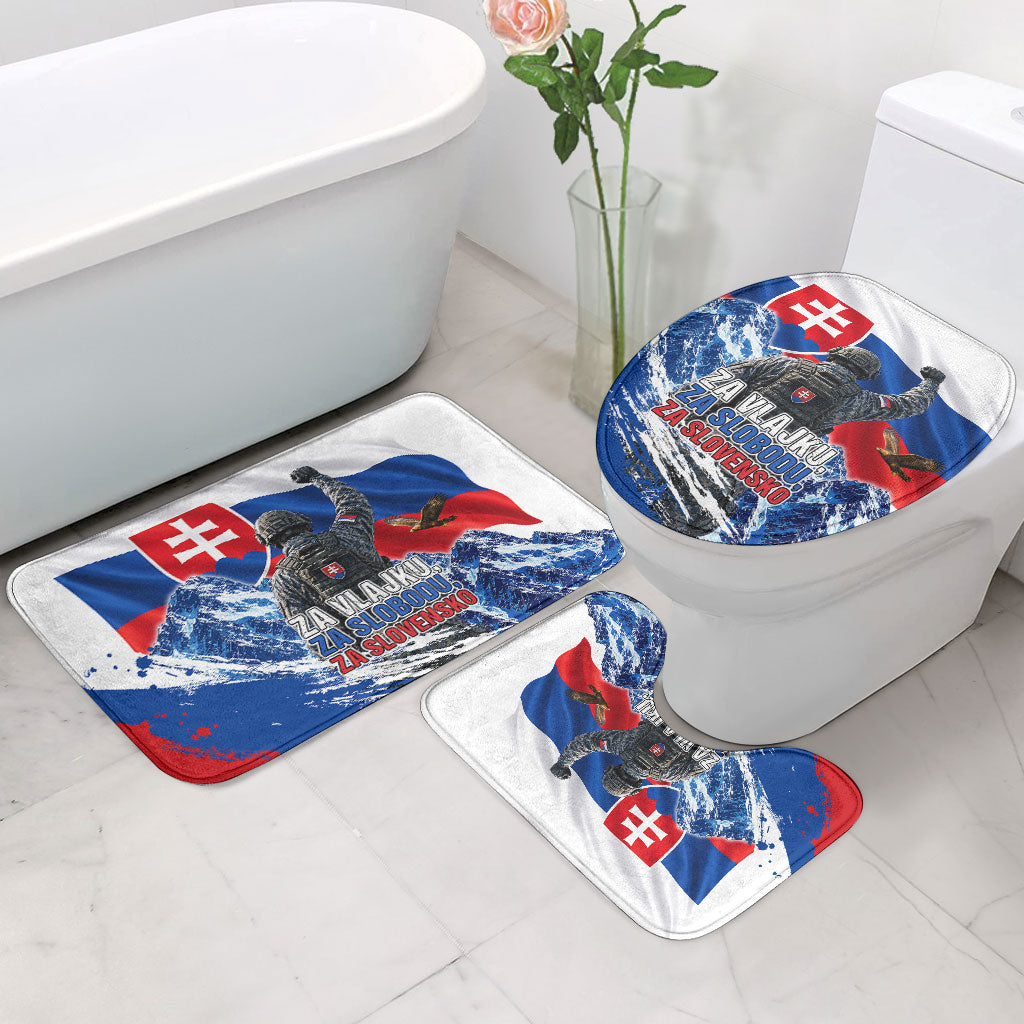 Slovakia Military Freedom Bathroom Set Fighter Jets Soldier Eagle Mountain