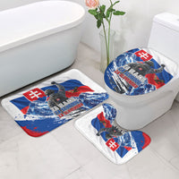 Slovakia Military Freedom Bathroom Set Fighter Jets Soldier Eagle Mountain