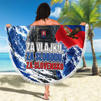 Slovakia Military Freedom Beach Blanket Fighter Jets Soldier Eagle Mountain