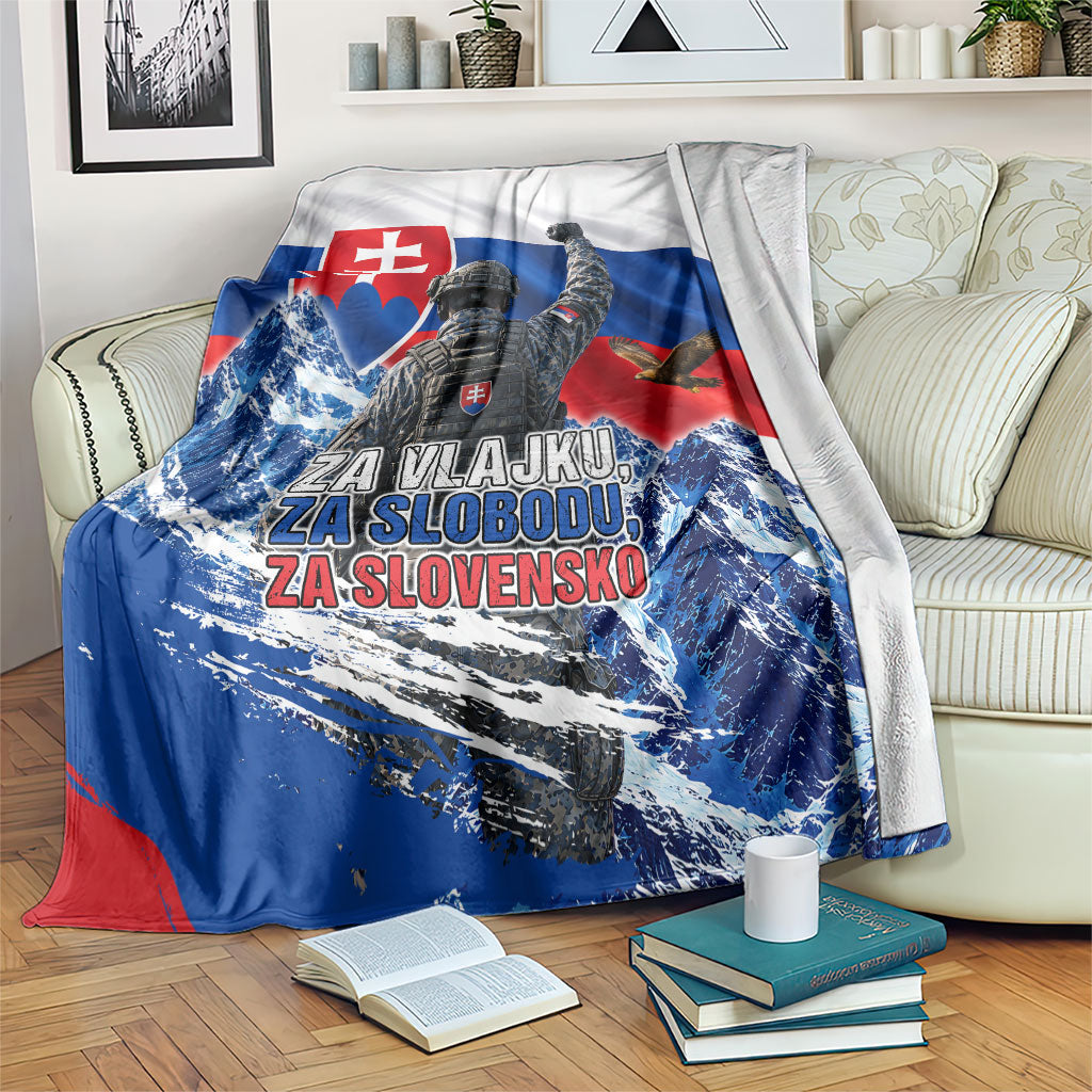 Slovakia Military Freedom Blanket Fighter Jets Soldier Eagle Mountain