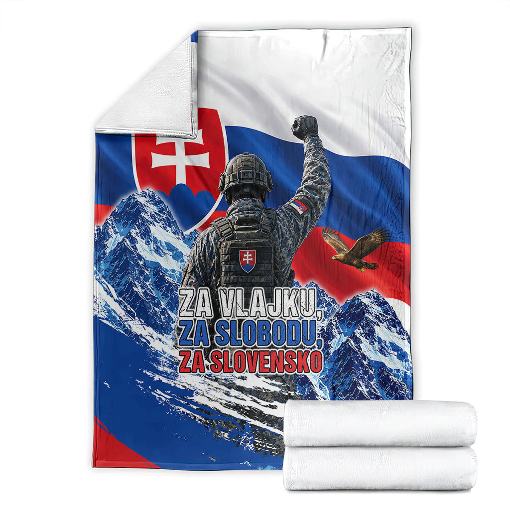 Slovakia Military Freedom Blanket Fighter Jets Soldier Eagle Mountain