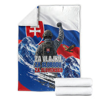 Slovakia Military Freedom Blanket Fighter Jets Soldier Eagle Mountain