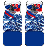 Slovakia Military Freedom Car Mats Fighter Jets Soldier Eagle Mountain