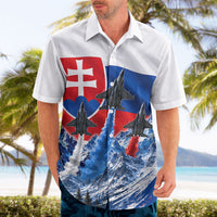 Slovakia Military Freedom Hawaiian Shirt Fighter Jets Soldier Eagle Mountain