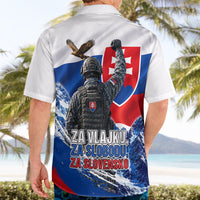 Slovakia Military Freedom Hawaiian Shirt Fighter Jets Soldier Eagle Mountain