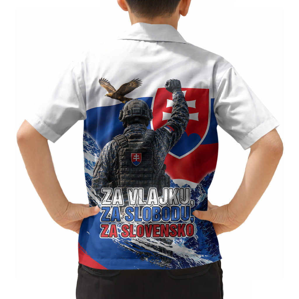 Slovakia Military Freedom Hawaiian Shirt Fighter Jets Soldier Eagle Mountain