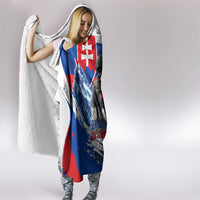 Slovakia Military Freedom Hooded Blanket Fighter Jets Soldier Eagle Mountain