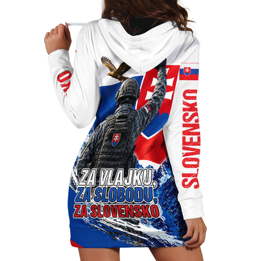 Slovakia Military Freedom Hoodie Dress Fighter Jets Soldier Eagle Mountain