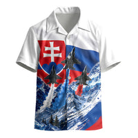 Slovakia Military Freedom Kid Hawaiian Shirt Fighter Jets Soldier Eagle Mountain