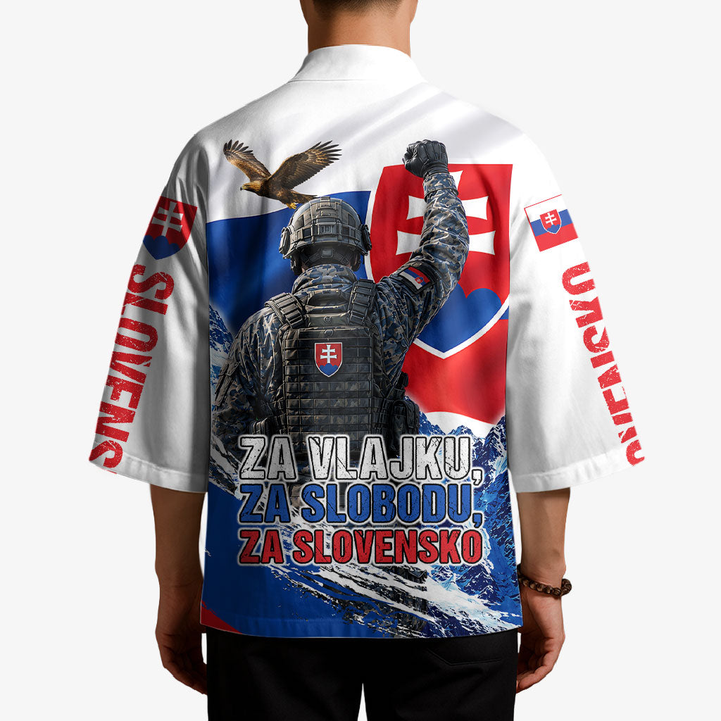 Slovakia Military Freedom Kimono Fighter Jets Soldier Eagle Mountain