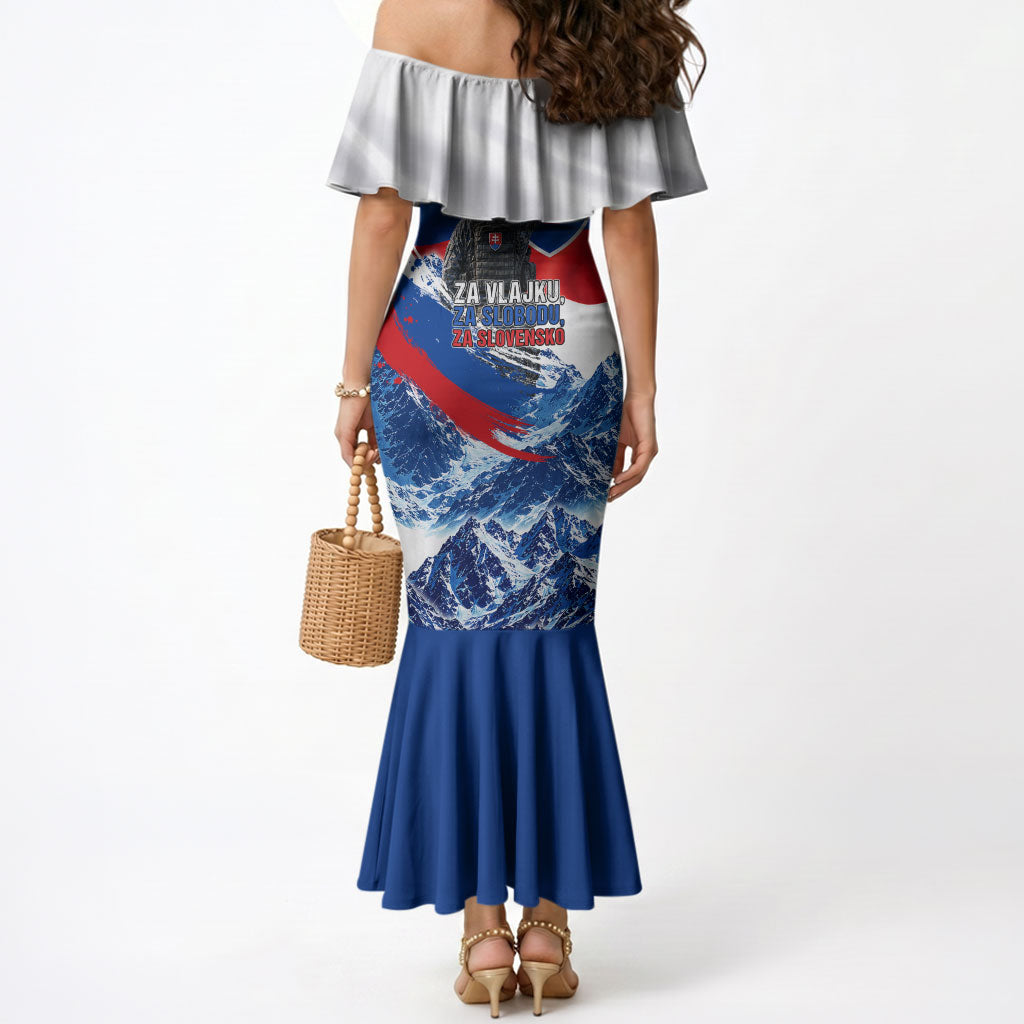 Slovakia Military Freedom Mermaid Dress Fighter Jets Soldier Eagle Mountain