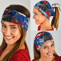 Slovakia Military Freedom Neck Gaiter Fighter Jets Soldier Eagle Mountain