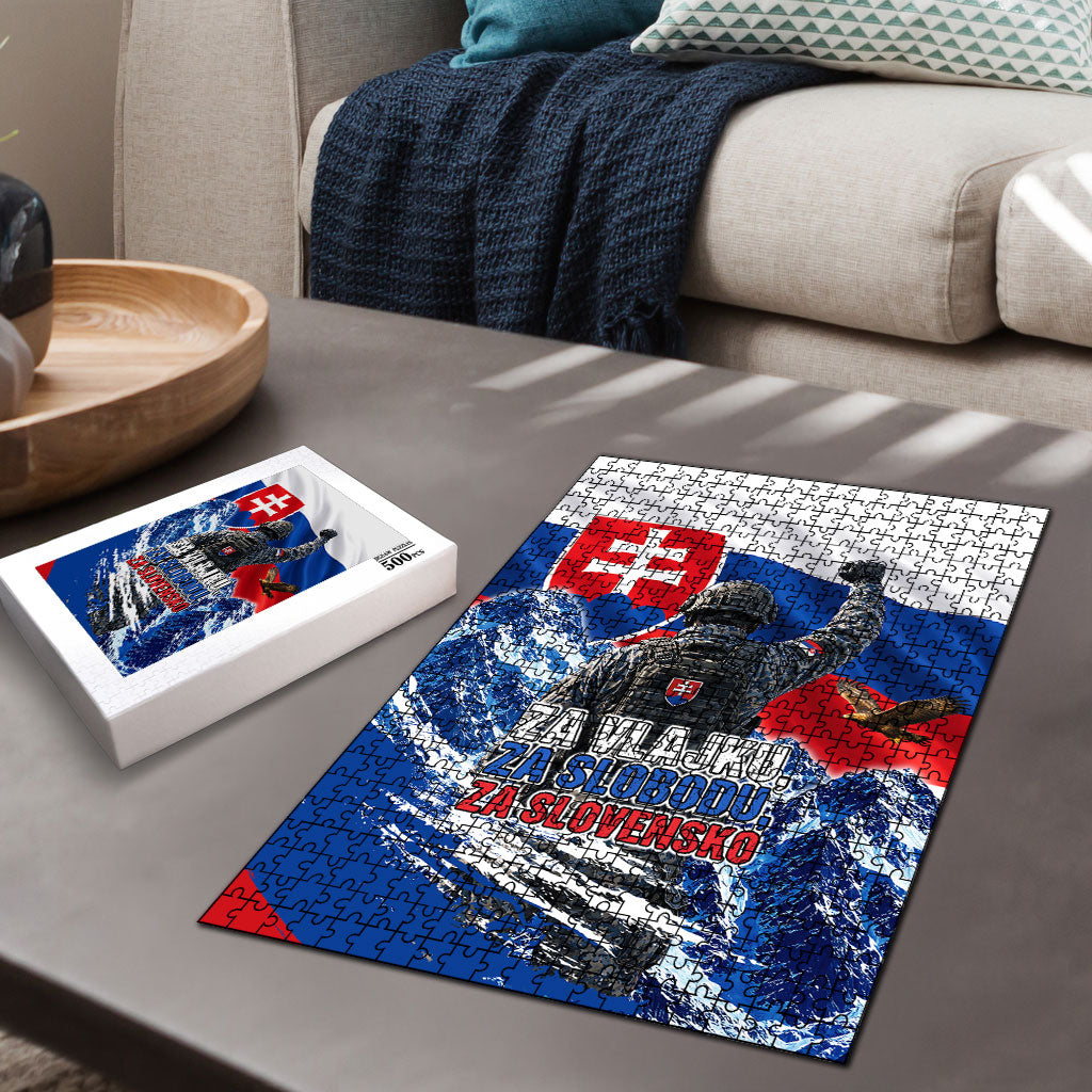 Slovakia Military Freedom Puzzle Fighter Jets Soldier Eagle Mountain