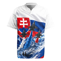 Slovakia Military Freedom Rugby Jersey Fighter Jets Soldier Eagle Mountain