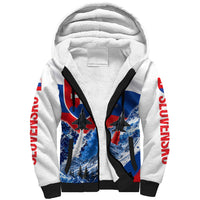 Slovakia Military Freedom Sherpa Hoodie Fighter Jets Soldier Eagle Mountain