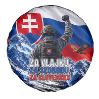 Slovakia Military Freedom Spare Tire Cover Fighter Jets Soldier Eagle Mountain