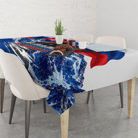 Slovakia Military Freedom Tablecloth Fighter Jets Soldier Eagle Mountain