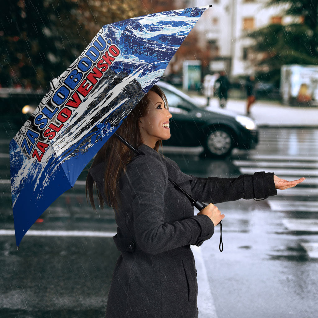 Slovakia Military Freedom Umbrella Fighter Jets Soldier Eagle Mountain